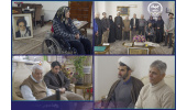 دیدار دانشگاهیان و جهادگران جهاددانشگاهی واحد هنر با خانواده شهید امیر قهاری
