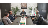 دیدار سرپرست مجتمع تحقیقاتی شهدای جهاددانشگاهی با مدیرعامل شهرک صنعتی بهارستان
