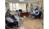 نشست مشترک روسای جهاددانشگاهی همدان و صندوق بازنشستگی استان