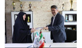 عقد تفاهم‌نامه همکاری‌های چندجانبه پژوهشکده توسعه صنایع شیمیایی ایران با جهاددانشگاهی کرمانشاه