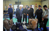بازدید مسوولان مناطق نفت خیز جنوب از خط تولید مته های حفاری سازمان جهاددانشگاهی خوزستان