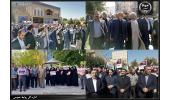 حضور جهادگران جهاددانشگاهی سراسر کشور در تجمع اعتراضی دانشگاهیان در محکومیت جنایات غزه