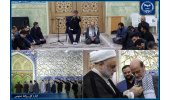 غبارروبی حرم مطهر حضرت فاطمه معصومه(س) توسط جهادگران جهاددانشگاهی