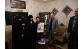 دیدار رئیس سازمان جهاددانشگاهی آذربایجان شرقی با خانواده سردار شهید فلاحینیا
