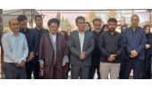 غبارروبی مزار شهدای جنگ تحمیلی ۱۲ روزه با حضور جهاددانشگاهی لرستان